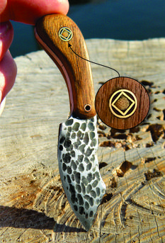 How to easily make Mosaic pins for custom knife making. www.DIYeasycrafts.com