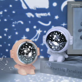 GALAXY STAR PROJECTOR - STARRY SKY NIGHT LIGHT ASTRONAUT LAMP ROOM DECOR GIFT - CHILD KIDS SPACEMAN PROJECTION