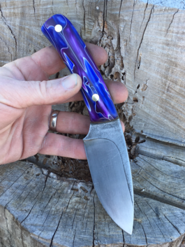 DIY Knife Making custom Acrylic Handle. www.DIYeasycrafts.com