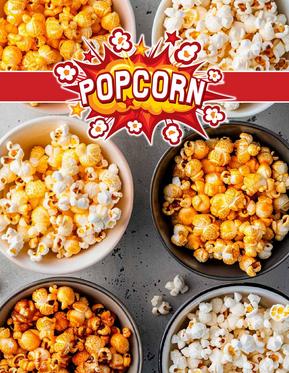 Poppin Popcorn Fundraiser Salty and Sweet Brochure