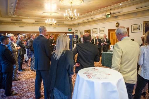 Craig Lawrence at the Army and Navy Club book launch