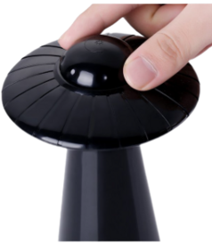 UFO Design USB Rechargeable LED Table Lamp Dimmable Reading Flicker-Free Light Smart Night Light Bedside Lamp Student Children