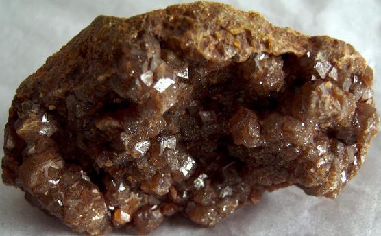 TOPAZOLITE ANDRADITE - Stanley Butte, Stanley District, Santa Teresa Mts, San Carlos Indian Reservation, Graham County, Arizona, USA