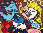 Romero Britto At Home