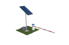 ELKA Solar powered barrier gates