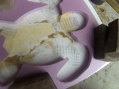 How to make custom mold for Sea Turtle stepping stones