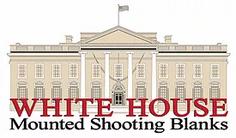 White House Mounted Shooting Blanks