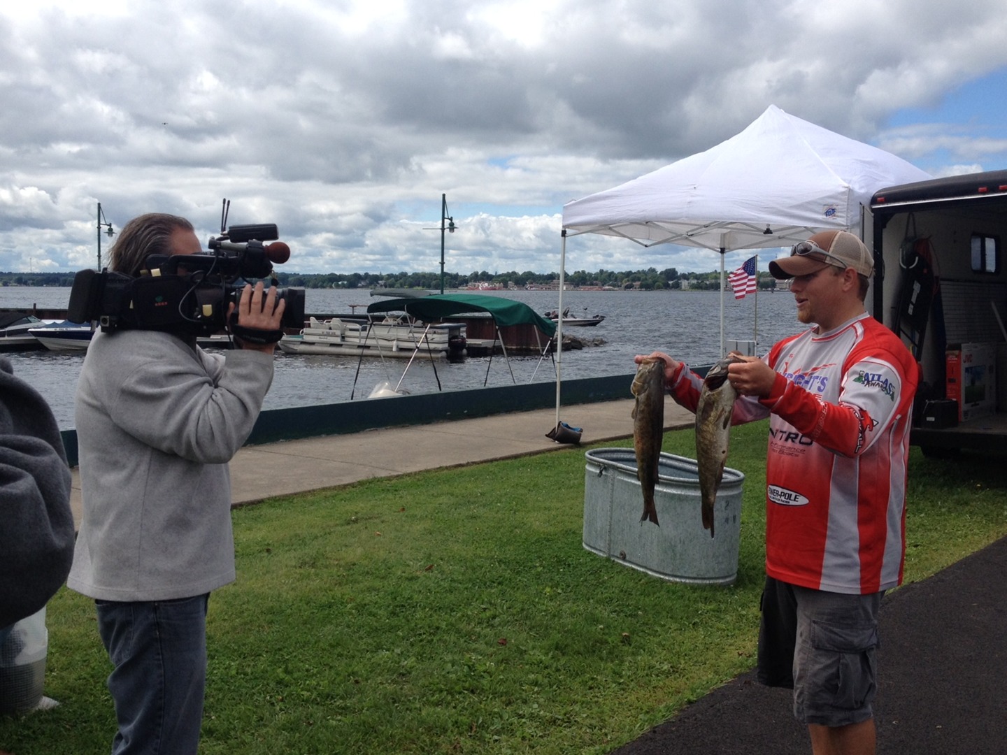 Brad Paradis Tournament Angler Fishing