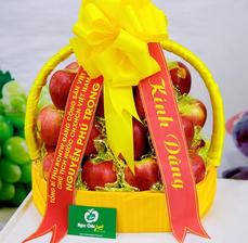 Giỏ hoa quả tặng