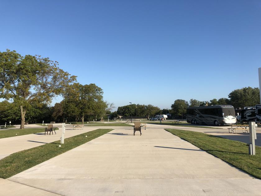 RV Back in site
