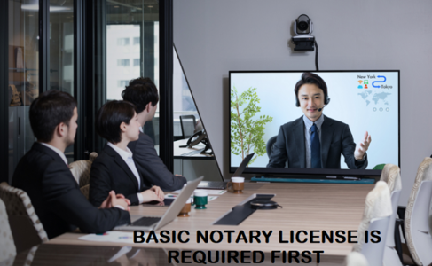 Online Notary Public License Class New York