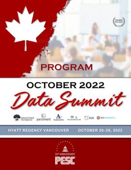 October 2022 Data Summit - October 26-28, 2022 - Hyatt Regency Vancouver
