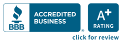 Better Business Bureau A+ Accredited Business Seal