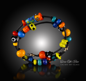 lampwork bead bracelets