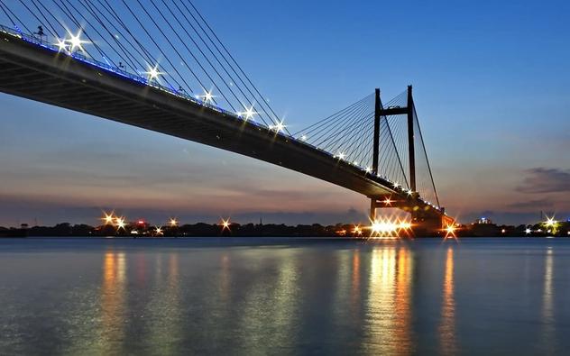 2nd Hoogly Bridge On Ganges Kolkata Sight Seeing