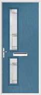 2 Square Composite Door Regal Corenet glass