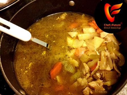 A Pot of Hearty Chicken Vegetable Soup-Chef of the Future-Your Source for Quality Seasoning Rubs