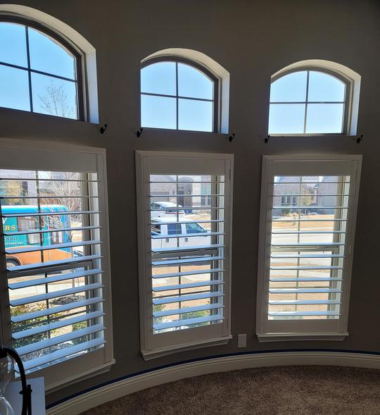 Hidden tilt shutters in Rockwall