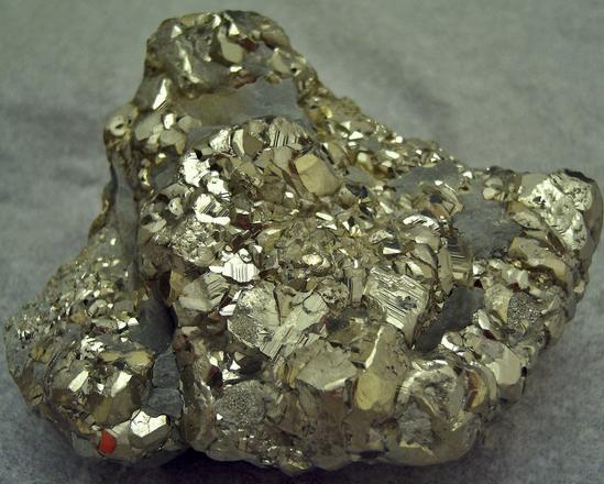 PYRITE crystals - Schoharie Township, Schoharie County, New York, USA