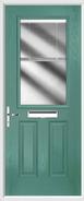 2 Panel 1 Square Composite Door venetian blind