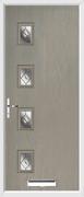 4 Square Composite Door fusion glass