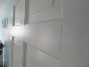 Perfectly painted 6 panel door in Taunton, MA.