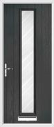 1 Strip Composite Door stripes glass