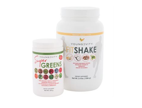 Youngevity Super Greens & FitShake Combo