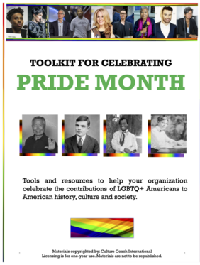 PRIDE Month Toolkit Title Page