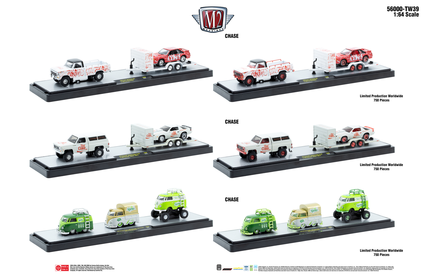 M2 Machines ミニカーコレクション 4点セット Amazon.com: M2 Model Kit 4 Piece Car Set Release 44 Limited