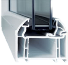 Double glazed cross section