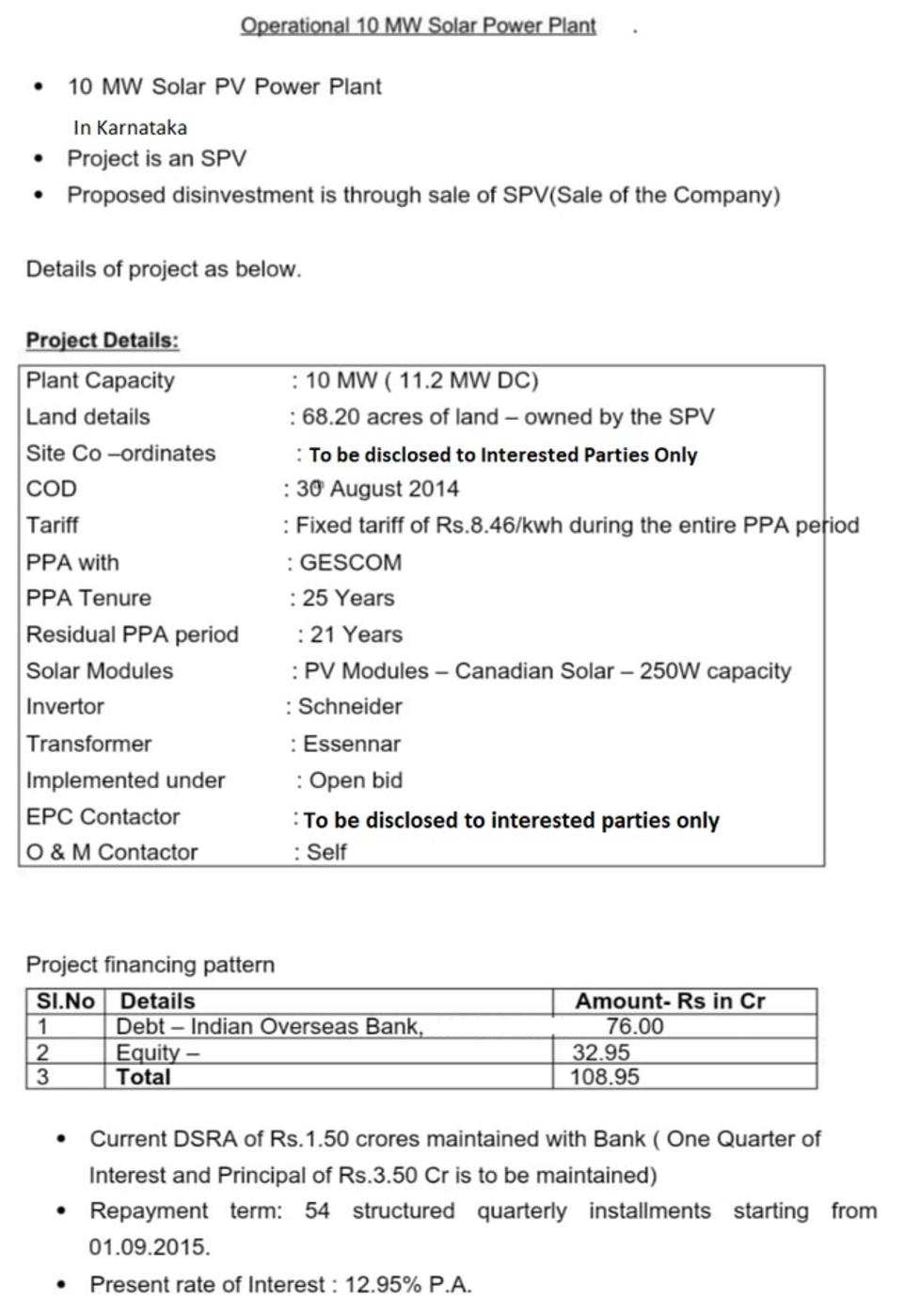 Solar Power Plants For Sale #solar #photovoltaics #solarenergy # ...