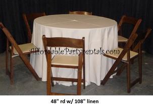 rental table rental chair rental linen
