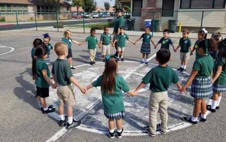 P.E. for Kindergarteners at St. Rose-McCarthy