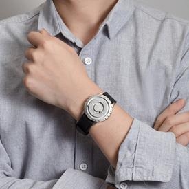 Alien Black Technology Concept Watch - Frameless Design