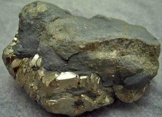 PYRITE crystals - Schoharie Township, Schoharie County, New York, USA