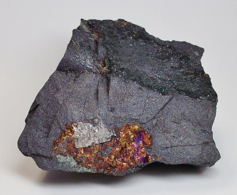 Magnetite & Carrollite-Siegenite Series - Mineral Hill Mine, Carroll Co., Maryland