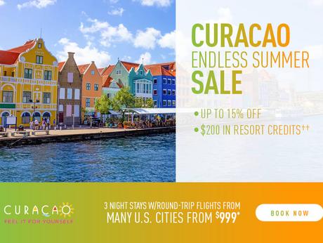 Curacao summer promo with flights and resort credits