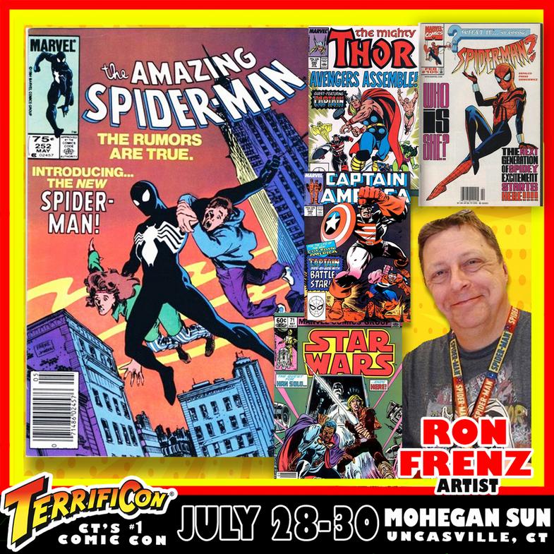 RON FRENZ terrificon Connecticut's #1 comic con