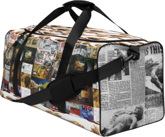 Alien Autopsy Montage Duffle bag