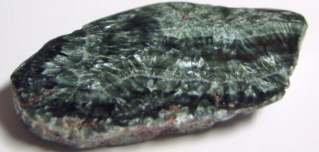 CLINOCHLORE SERAPHINITE - Korshunovskoye iron deposit (Korzunovskoe iron deposit; Korshunovskiy mine; Korshunovskiy open pit), Zheleznogorsk (Korshunikha), Irkutsk Oblast, Russia