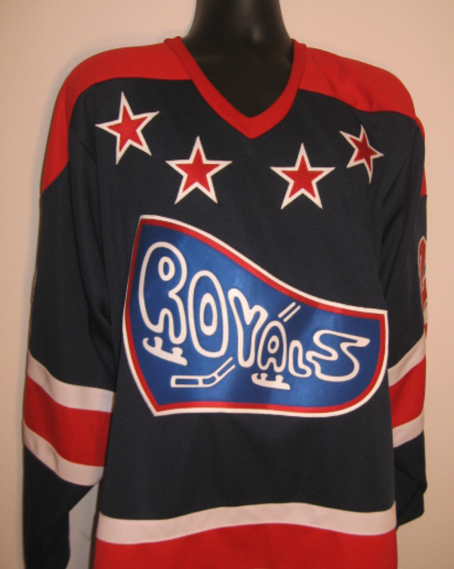 Vintage Woodbury Royals Hockey Jersey 