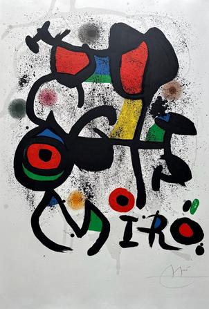 Joan Miro Bronzes Hayward Gallery London 1972