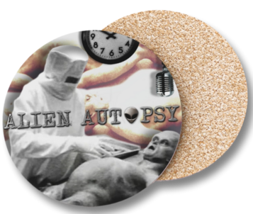 Alien Autopsy Drinks Coasters