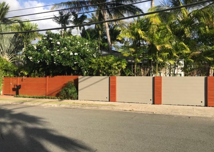 Island Style Gates, Aluminum Gates, Aluminum gates Hawaii, custom aluminum gates , Privacy Gates Oahu, Modern Aluminum Gates, aluminum fence Hawaii