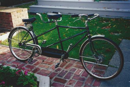 Schwinn town and country tandem on sale