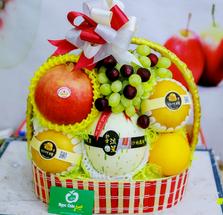 Giỏ hoa quả nhập khẩu biếu tặng, dâng hương