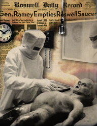 "Alien Inspection" Alien Autopsy Unisex Softstyle T-Shirt
