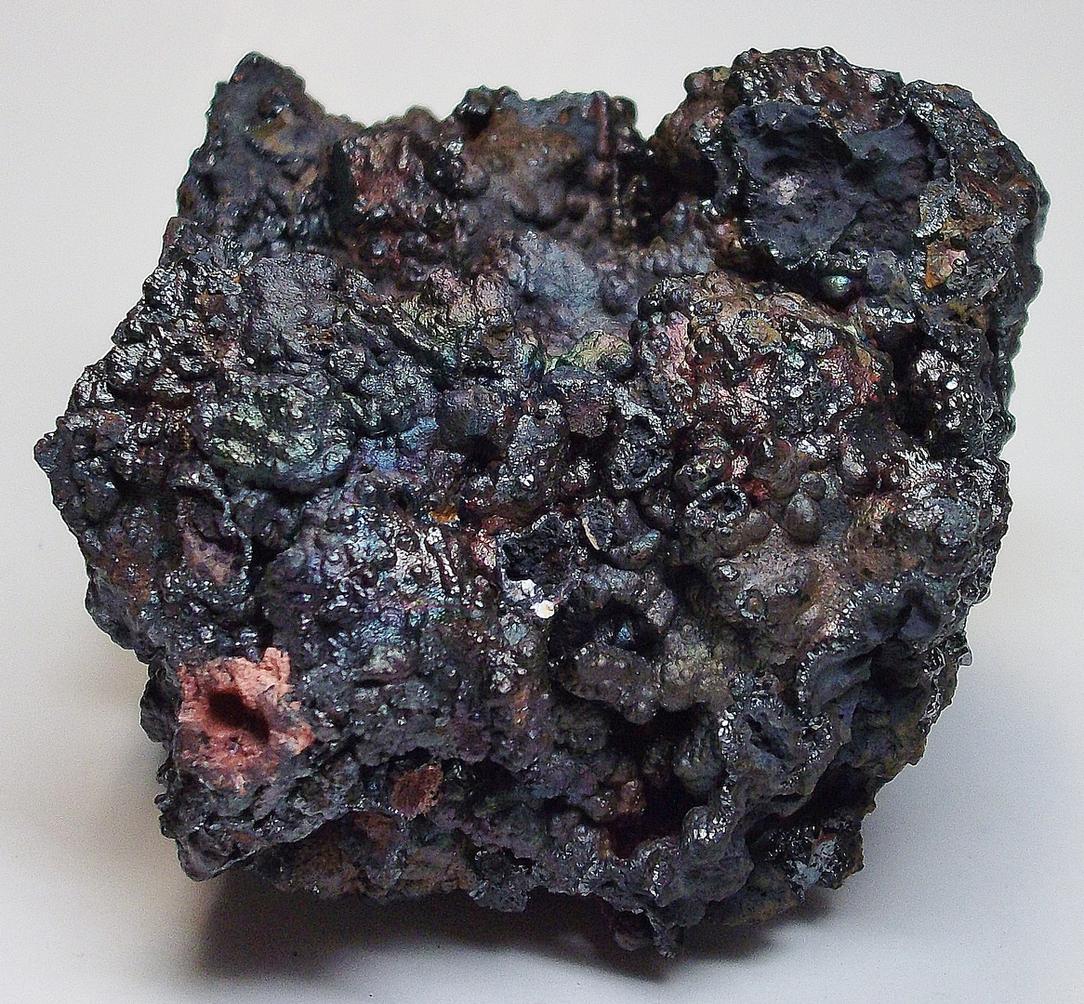 Iridescent TURGITE - Santa Eulalia District, Chihuahua, Mexico