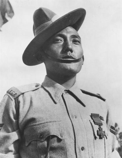 Gurkha Victoria Cross holder Naik Agansing Rai 2/5th Gurkhas